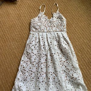 White Lace Dress